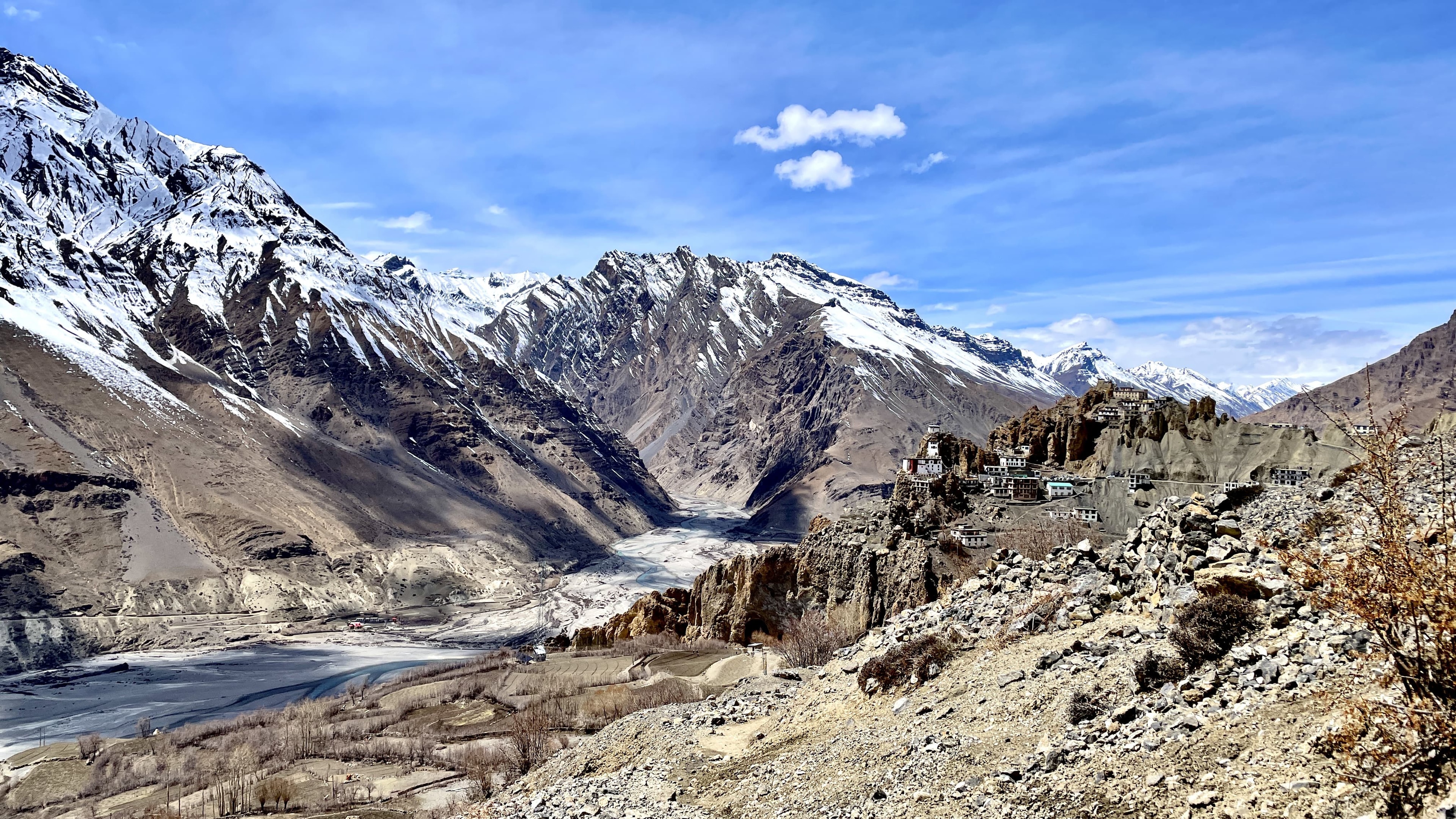 World's highest post office sign at Hikkim in Spiti Valley